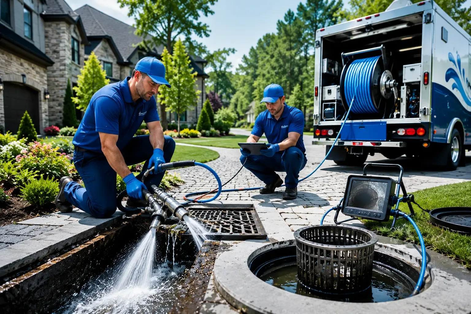 Local outdoor drain cleaning professionals in Freistatt, MO